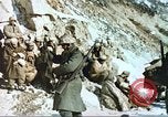Image of Chosin Reservoir battle in cold Korea, 1950, second 42 stock footage video 65675065193
