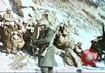 Image of Chosin Reservoir battle in cold Korea, 1950, second 43 stock footage video 65675065193