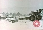 Image of Snow in Marine camp Chosin Reservoir Korea, 1950, second 4 stock footage video 65675065194