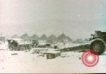 Image of Snow in Marine camp Chosin Reservoir Korea, 1950, second 5 stock footage video 65675065194