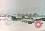 Image of Snow in Marine camp Chosin Reservoir Korea, 1950, second 6 stock footage video 65675065194