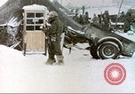 Image of Snow in Marine camp Chosin Reservoir Korea, 1950, second 21 stock footage video 65675065194