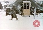 Image of Snow in Marine camp Chosin Reservoir Korea, 1950, second 23 stock footage video 65675065194