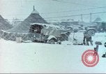 Image of Snow in Marine camp Chosin Reservoir Korea, 1950, second 37 stock footage video 65675065194