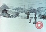 Image of Snow in Marine camp Chosin Reservoir Korea, 1950, second 38 stock footage video 65675065194