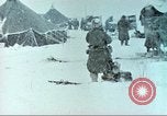 Image of Snow in Marine camp Chosin Reservoir Korea, 1950, second 57 stock footage video 65675065194