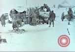 Image of Snow in Marine camp Chosin Reservoir Korea, 1950, second 62 stock footage video 65675065194
