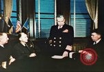 Image of naval commanders respond to Korea crisis Tokyo Japan, 1950, second 58 stock footage video 65675065195