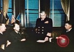 Image of naval commanders respond to Korea crisis Tokyo Japan, 1950, second 59 stock footage video 65675065195