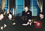 Image of naval commanders respond to Korea crisis Tokyo Japan, 1950, second 60 stock footage video 65675065195