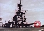 Image of USS Missouri BB-63 Pacific Ocean, 1950, second 61 stock footage video 65675065196