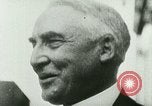 Standbild Präsident Warren Harding United States USA, 1921, aus Sekunde 1 historischem Filmmaterial Videoclip 65675065205