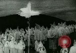Image of Ku Klux Klan induction ceremony Stone Mountain Georgia USA, 1925, second 1 stock footage video 65675065209