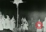 Image of Ku Klux Klan induction ceremony Stone Mountain Georgia USA, 1925, second 3 stock footage video 65675065209