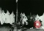 Image of Ku Klux Klan induction ceremony Stone Mountain Georgia USA, 1925, second 4 stock footage video 65675065209