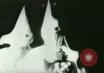 Image of Ku Klux Klan induction ceremony Stone Mountain Georgia USA, 1925, second 6 stock footage video 65675065209