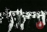 Image of Ku Klux Klan induction ceremony Stone Mountain Georgia USA, 1925, second 9 stock footage video 65675065209