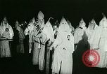 Image of Ku Klux Klan induction ceremony Stone Mountain Georgia USA, 1925, second 23 stock footage video 65675065209