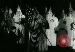 Image of Ku Klux Klan induction ceremony Stone Mountain Georgia USA, 1925, second 27 stock footage video 65675065209