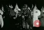 Image of Ku Klux Klan induction ceremony Stone Mountain Georgia USA, 1925, second 29 stock footage video 65675065209