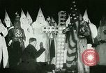 Image of Ku Klux Klan induction ceremony Stone Mountain Georgia USA, 1925, second 30 stock footage video 65675065209