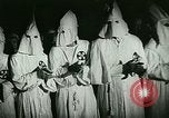 Image of Ku Klux Klan induction ceremony Stone Mountain Georgia USA, 1925, second 31 stock footage video 65675065209