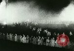 Image of Ku Klux Klan induction ceremony Stone Mountain Georgia USA, 1925, second 33 stock footage video 65675065209