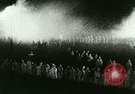 Image of Ku Klux Klan induction ceremony Stone Mountain Georgia USA, 1925, second 34 stock footage video 65675065209