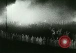 Image of Ku Klux Klan induction ceremony Stone Mountain Georgia USA, 1925, second 36 stock footage video 65675065209