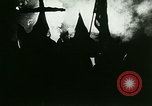 Image of Ku Klux Klan induction ceremony Stone Mountain Georgia USA, 1925, second 39 stock footage video 65675065209