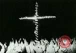 Image of Ku Klux Klan induction ceremony Stone Mountain Georgia USA, 1925, second 42 stock footage video 65675065209
