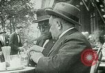 Image of Sidewalk cafe on Champs-Elysees Paris France, 1928, second 5 stock footage video 65675065235
