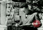 Image of Sidewalk cafe on Champs-Elysees Paris France, 1928, second 28 stock footage video 65675065235