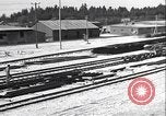 Image of railway track construction Germany, 1945, second 40 stock footage video 65675065256