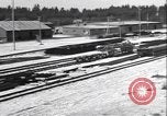 Image of railway track construction Germany, 1945, second 42 stock footage video 65675065256