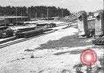 Image of railway track construction Germany, 1945, second 48 stock footage video 65675065256