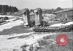 Image of railway track construction Germany, 1945, second 52 stock footage video 65675065256