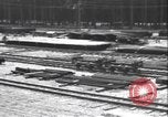 Image of railway track construction Germany, 1945, second 56 stock footage video 65675065256