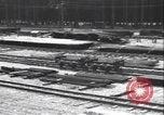Image of railway track construction Germany, 1945, second 57 stock footage video 65675065256
