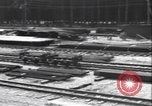 Image of railway track construction Germany, 1945, second 59 stock footage video 65675065256
