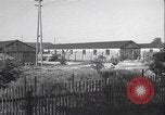Image of liberated Nazi prison camp Germany, 1945, second 5 stock footage video 65675065257