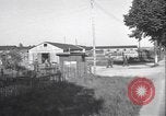 Image of liberated Nazi prison camp Germany, 1945, second 20 stock footage video 65675065257