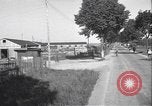 Image of liberated Nazi prison camp Germany, 1945, second 25 stock footage video 65675065257