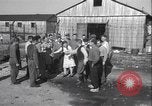 Image of liberated Nazi prison camp Germany, 1945, second 33 stock footage video 65675065257