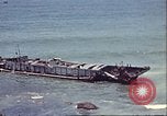 Image of supply ship aground Morocco North Africa, 1942, second 5 stock footage video 65675065268