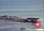 Image of supply ship aground Morocco North Africa, 1942, second 6 stock footage video 65675065268