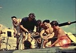 Immagine di La vista del tramonto dalla poppa della nave da guerra britannica Casablanca in Marocco, 1943, secondo 26 filmato di repertorio 65675065275
