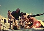 Immagine di La vista del tramonto dalla poppa della nave da guerra britannica Casablanca in Marocco, 1943, secondo 28 filmato di repertorio 65675065275
