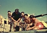 Immagine di La vista del tramonto dalla poppa della nave da guerra britannica Casablanca in Marocco, 1943, secondo 29 filmato di repertorio 65675065275