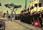 Immagine di La vista del tramonto dalla poppa della nave da guerra britannica Casablanca in Marocco, 1943, secondo 39 filmato di repertorio 65675065275